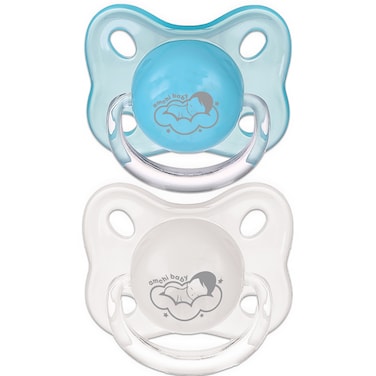2-Piece Baby Pacifier From +0 Months-Blue