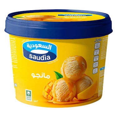 Saudia Ice Cream Mango 2l