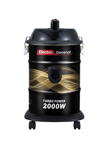Electro General Vacuum Cleaner Drum 2000W, 21L Capacity, Multi-Filtration, Low Noise, Air Blowing Function, VCD-410G
