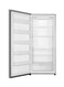 فريزر هاس عمودي، سعة 20.9 قدم مكعب، 590 لتر، فضي، ضاغط عاكس، تصميم أنيق وعصري، HFK21UFSDIN (غير شامل التركيب)