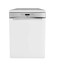 Whirlpool Freestanding Dishwasher, White, 60x59x85cm, 14 Place Settings, 6th Sense Technology, Third Rack, Auto Door Opening, 43 dB (Installation Not Included)