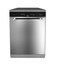Whirlpool Freestanding Dishwasher, Stainless Steel, Inox, 60x59x85cm, 14 Place Settings, 6th Sense Power Clean, Auto Door Opening, 43 dB (Installation Not Included)