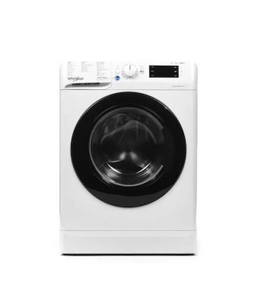 ويرلبول غسالة أمامية 9 كجم   16 دورة غسيل   لوحة تحكم عربي+إنجليزي   شاشة إلكترونية   1200 دورة في الدقيقة  ابيض