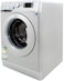 Indesit Washing Machine Front Load 9 Kg - 16 Programs - grey