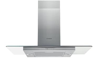 شفاط طبخ جزيرة اريستون مدخنة قائم بذاته – 3 سرعات – فضي