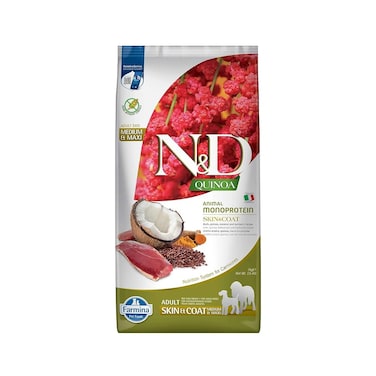 Farmina N&amp;D Quinoa Skin and Coat Duck Dry Dog Food - 2.5 kg