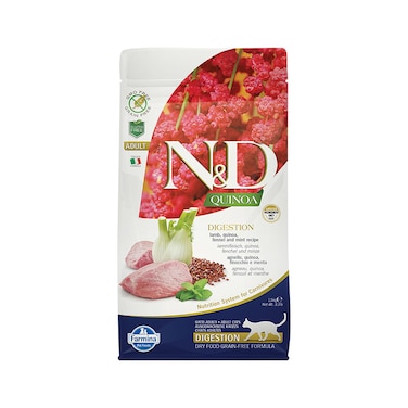 Farmina N&amp;D Quinoa Digestion Lamb Dry Cat Food - 5 kg