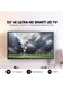 Nikai 55" 4K UHD Smart Android LED TV, Android OS/GAIA OS, Built-In Wi-Fi &amp; DLNA, Smart Apps Twitter, Facebook, And Skype, 3 HDMI 2 USB, Quad-Core Processor, 60Hz, UHD55SLED5 /UHD5510SLED Black