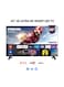 Nikai 55" 4K UHD Smart Android LED TV, Android OS/GAIA OS, Built-In Wi-Fi &amp; DLNA, Smart Apps Twitter, Facebook, And Skype, 3 HDMI 2 USB, Quad-Core Processor, 60Hz, UHD55SLED5 /UHD5510SLED Black