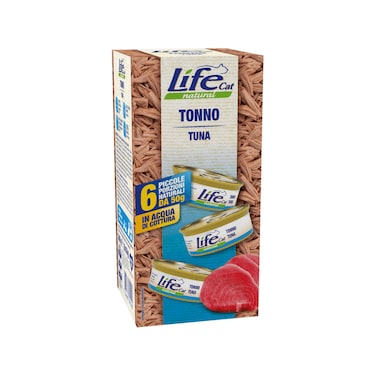 Life Cat Tuna Multipack Canned Cat Food - 50 g - Pack of 6
