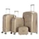 VIPTOUR Luggage Set of 4 PCS PP Softside Travel Luggage Bag With Strong Zipper 14/20/24/28 Inches