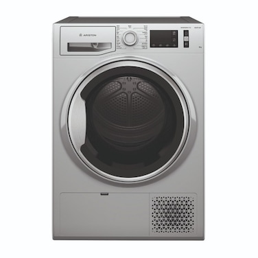 أريستون مجفف ملابس بمضخة حرارية تحميل أمامي - 9 كجم - رمادي - NTSM119X2SSK60HZ (غير شامل التركيب)