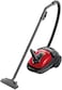 Hitachi CV-BA18BRE, Bagged Vacuum Cleaner, 1800 Watts, 350 Watts Suction Power, 50/60Hz, 6L Dust Capacity, 5 Protection, 5m Cable, 2Pcs Plastic Tubes, Crevice Tool, Dust Brush