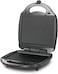 Black + Decker 2-In-1 Sandwich And Grill Maker, 4-Slice, 1400W Power, Non-Stick Plates, 180&deg; Flat Open, Locking Clamp, Quick Meals, Compact, Ideal For Sandwiches And Grilled Foods, Black - TS2120-B5