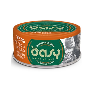 Oasy More Love Chicken Breast Canned Cat Food - 70 g