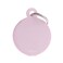 MyFamily Basic Collection Big Round Aluminum Dog ID Tag - Pink