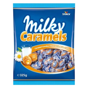 Storck Milky Caramel Candies Filled with Milk Creme 325g