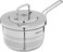 Korkmaz Steel Astra 2 Casserole, 16 X 9cm - Silver