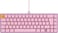 Glorious Gaming GMMK 2 Compact (65%) - Gaming Keyboard metc., TKL Compact 65%, Aluminum, Customizable, Double Injection Keys, Fox Switches, RGB For Each Button, English QWERTY Layout - Pink