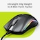 جلوريوس ماوس العاب سلكي صغير موديل او 2: سوبر لايت 49 غرام مستشعر بصري 26K مزامنة حركة نقرة 80 متر 6 ازرار قابلة للبرمجة للايدي الصغيرة FPS MMO MOBA باتل رويال اسود