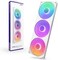 NZXT F420 RGB Core - 420 mm Single Frame Fan Unit With 3 x 140 mm RGB Fans - Speed and Lighting Control - High Static Pressure and Air Flow - Fluid Dynamic Bearings - White