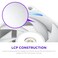 NZXT F360X Performance Single-Frame Fan - 3X 120mm PWM RGB PC Case Fans - Max Airflow &amp; Static Pressure - Low Noise - LCP Frame &amp; Blades - Magnetic Fluid Dynamic Bearing - 30mm Thick - White