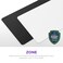 NZXT Zone - XL Gaming Mouse Pad - Micro Weave Fabric Surface - Balanced Speed and Control for All Playing Styles - Splashproof, Non-Slip Base, Reinforced Edges - Black