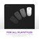 NZXT Zone - XL Gaming Mouse Pad - Micro Weave Fabric Surface - Balanced Speed and Control for All Playing Styles - Splashproof, Non-Slip Base, Reinforced Edges - Black