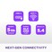 NZXT N9 X870E - AMD X870E AM5 ATX Gaming Motherboard for Ryzen 9000/8000/7000-20, 2, 1, DDR5, 4X M.2, PCIE 5.0, Wi-Fi 7, 5GbE, USB 4 &ndash; M.2 Quick-Release Latches, Full-Metal Cover, White PCB