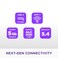 NZXT N9 X870E - AMD X870E AM5 ATX Gaming Motherboard for Ryzen 9000/8000/7000-20, 2, 1, DDR5, 4X M.2, PCIE 5.0, Wi-Fi 7, 5GbE, USB 4 &ndash; Full-Metal Cover, M.2 Quick-Release Latches &ndash; Black