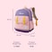 Sunveno School Backpack 16" - Purple