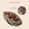 SUNVENO Corduroy Diaper Bag with Changing Mat and Stroller Straps - Beige Khaki