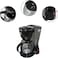 Biki American Coffee Maker, Coffee Maker, 12 Cups, 1.2L Capacity, 800W, Coffee Maker For Home &amp; Office, Black