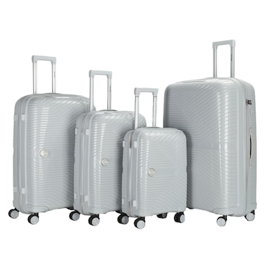 VIPTOUR Luggage Set of 4 PCS PP Softside Travel Luggage Bag With Strong Zipper 20/24/28/32 Inches