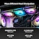 لوحة أم NZXT N9 X870E - AMD X870E AM5 ATX للألعاب، متوافقة مع معالجات Ryzen 9000/8000/7000-20، تدعم ذاكرة DDR5، و4 منافذ M.2، وPCIe 5.0، وWi-Fi 7، و5GbE، وUSB 4، مزودة بمشابك M.2 سريعة الفتح