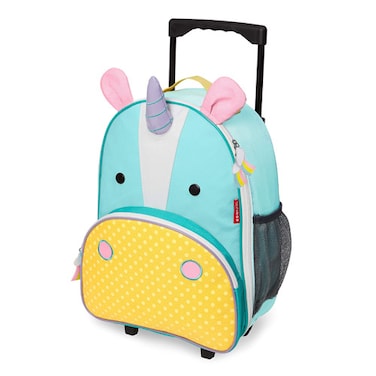 Skip Hop Zoo Kids Rolling Luggage Unicorn - 212312