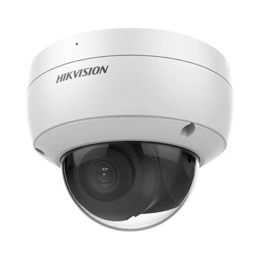 كاميرا DS-2CD2163G2-IU HIKVISION كاميرا شبكية قبة 6 ميجابكسل مع ميكروفون مدمج، رؤية ليلية بالأشعة تحت الحمراء، والتعلم العميق المتقدم

