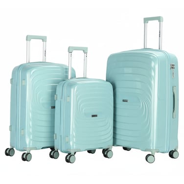 VIPTOUR Luggage Set of 3 PCS PP Softside Travel Luggage Bag With Strong Zipper 20/24/28 Inches