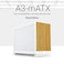 NZXT H9 Flow RGB، (2025) - علبة كمبيوتر ATX متوسطة الحجم ذات حجرتين كبيرتين - مزودة بـ 7 مراوح RGB (6 × 140 مم، 1 × 120 مم) ووحدة تحكم - تدعم مشعات تبريد حتى 420 مم - أسود