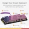 Glorious Gaming GMMK 3 Custom Mechanical Gaming Keyboard With Knob, 100% Keyboard Full Size, Modular Gasket System, Doubleshot PBT Keycaps, Aluminum Switch Plate, Hotswappable Switches, ANSI (Black)