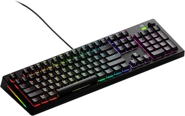 Glorious Gaming GMMK 3 Custom Mechanical Gaming Keyboard With Knob, 100% Keyboard Full Size, Modular Gasket System, Doubleshot PBT Keycaps, Aluminum Switch Plate, Hotswappable Switches, ANSI (Black)