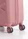 20 Inch- Cabin Luggage with TSA Lock  Material- Acrylonitrile Butadiene Styrene  Adjustable Trolley Handle   Smooth Dual Wheels 360&deg; Degree rotate  Rose Gold