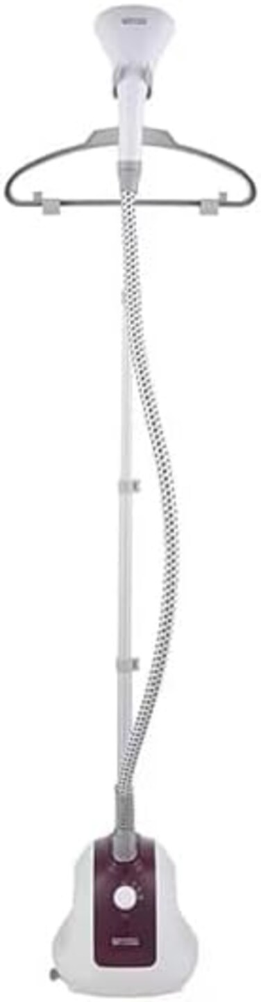 GS General Supreme Vertical Steam Iron GSGS1515M, 3 Power Levels, 1500-1785 Watts, White/Violet