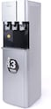 موزع مياه تحميل علوي 85 واط مع قفل أمان بلاتينيوم، فضي/أسود