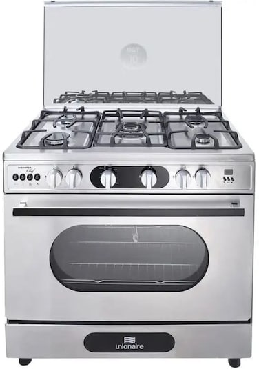 Unionaire Free Standing Cooker 5 Burners Gas Oven 60*90 Monster Chef - C6090S3V-P2C-511-S-EU-MO
