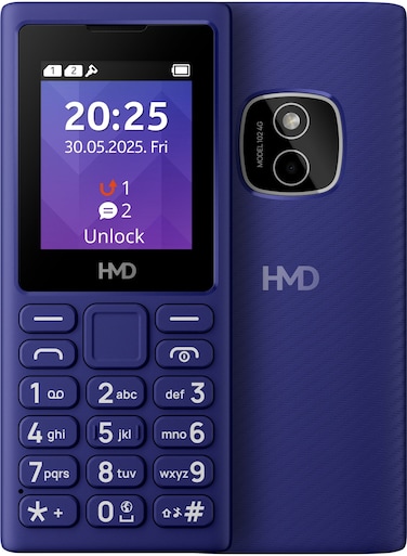 HMD - 102 4G TA-1738 Dual SIM Feature Phone Purple (KSA)