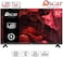 Oscar 32-Inch HD Smart Android LED TV, Frameless Design, Netflix &amp; YouTube Support, Wi-Fi &amp; HDMI OS32SATVHD