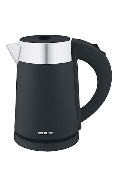 Rebune Electric Kettle 0.8L 1000W Steel Black Model RE-1-138