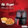 Muller Kitchen Air Fryer 7 Liters Capacity, 1700 Watts, with Greblon E2 German Non-Stick Coating, Black, MK-6057