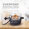Muller Kitchen Deep Fryer with wire fry basket 26 Cm 5.5 Liter, Die-Cast Aluminium (German Marble Granite Nonstick Coating Technology), PFOA FREE -  Mk-3016